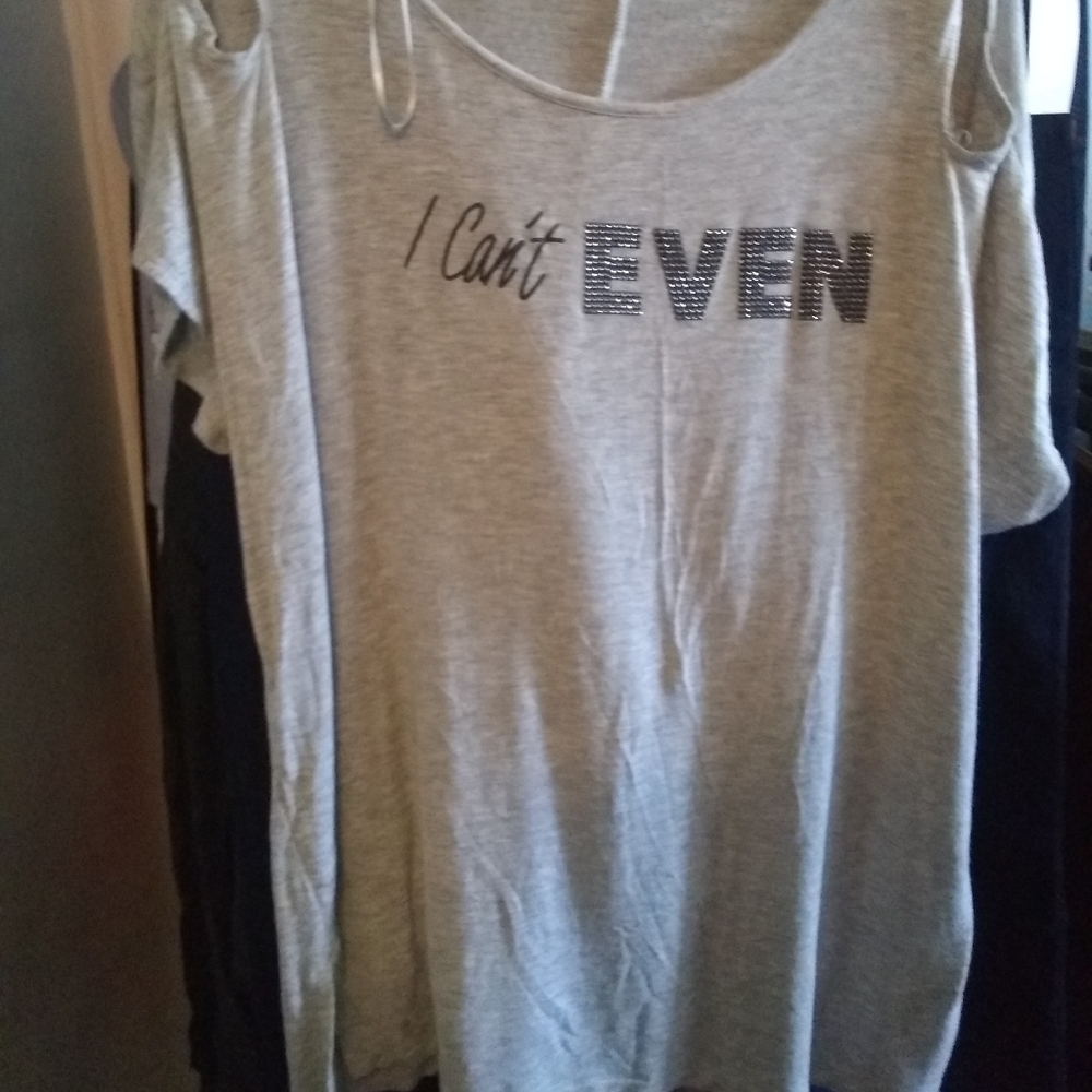 Vintage Juicy Couture Graphic Cold Shoulder Top